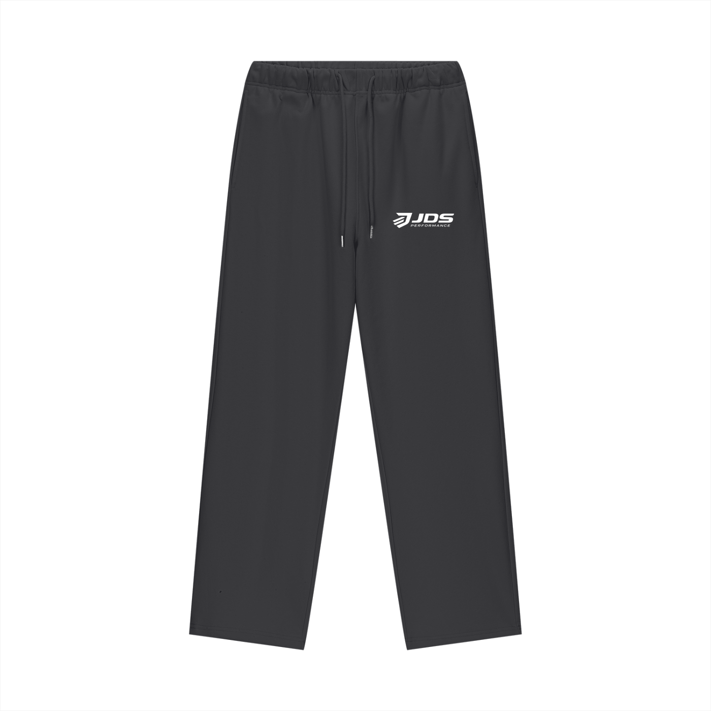 JDS Heavyweight Fleece Uncuffed Trackies (Dark)