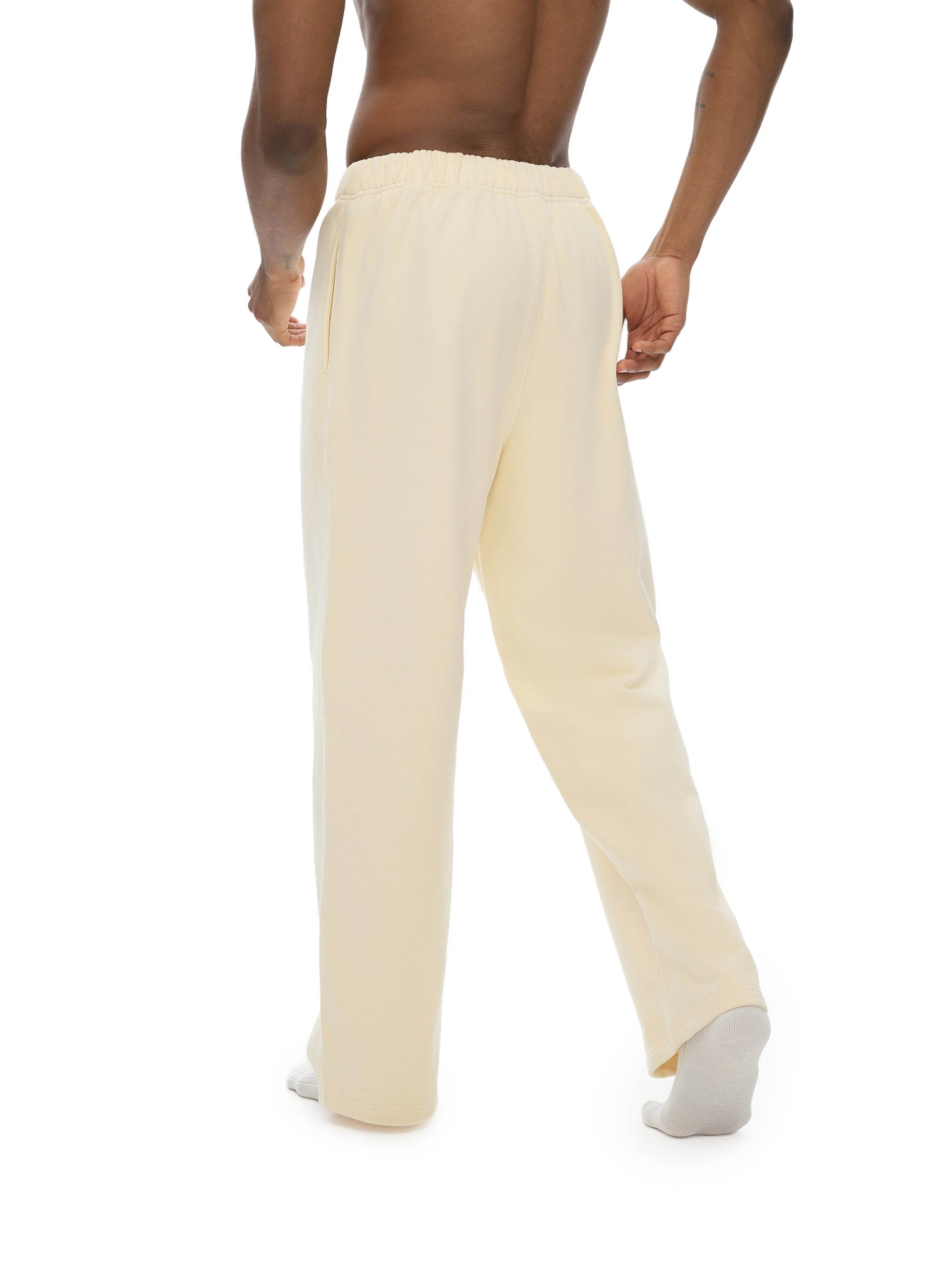 JDS Heavyweight Fleece Uncuffed Trackies (Dark)